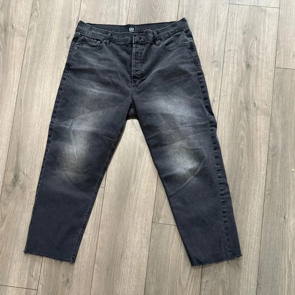 Gap Cheeky Straight Button Fly - Faded Black Jeans - 16/32 - Picture 5 of 12